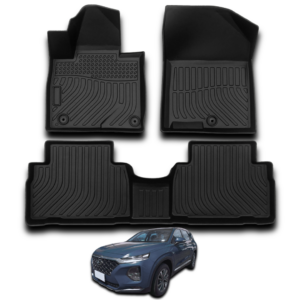Moquetas Termoformadas para HYUNDAI SANTA FE 2019-2021 3D TIPO BANDEJA