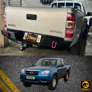 BUMPER POSTERIOR PARA MAZDA BT50 2005-2016 1RA GEN TIROREX ORIGINAL