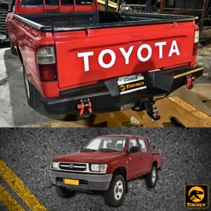 BUMPER POSTERIOR PARA TOYOTA HILUX 6TA GEN 97-2004