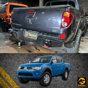 BUMPER POSTERIOR PARA MITSUBISHI L200 2006-2015 TIROREX ORIGINAL