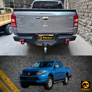 BUMPER POSTERIOR PARA MITSUBISHI L200 2017-2019 TIROREX ORIGINAL