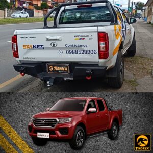 BUMPER POSTERIOR PARA GREAT WALL WINGLE 7 TIROREX ORIGINAL