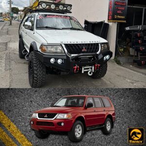 BUMPER DELANTERO PARA MITSUBISHI MONTERO SPORT 1RA GEN 2000-2009