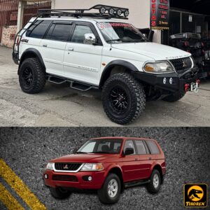 ESTRIBOS PARA MITSUBISHI MONTERO SPORT 1RA GEN 2000-2009 TIROREX ORIGINALES