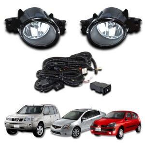 HALOGENOS NEBLINEROS PARA NISSAN XTRAIL CLASICO / SENTRA / RENAULT CLIO