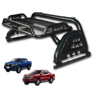 ROLLBAR CON PARRILLA 4X4 ESPECIAL PARA DMAX 2025+ Y MAXXUS T60