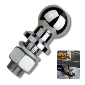 BOLA DE REMOLQUE NORMAL Y ACERO INOXIDABLE DE 1 7/8 Y 2 PULGADAS