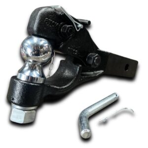 GANCHO CON POSTE PARA BARRA DE TIRO