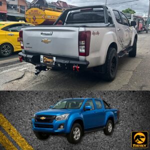 BUMPER POSTERIOR PARA DMAX 2014-2025 TIROREX ORIGINAL
