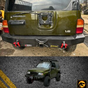 BUMPER POSTERIOR PARA VITARA CLÁSICO 3 PUERTAS
