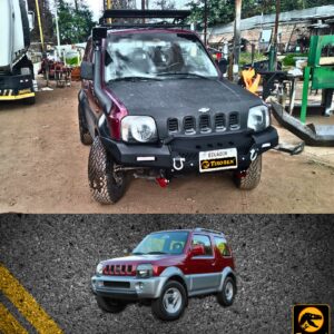 BUMPER DELANTERO PARA SUZUKI JIMNY 3RA GENERACIÓN